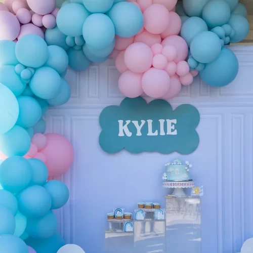 balloons and decor for a birthday party